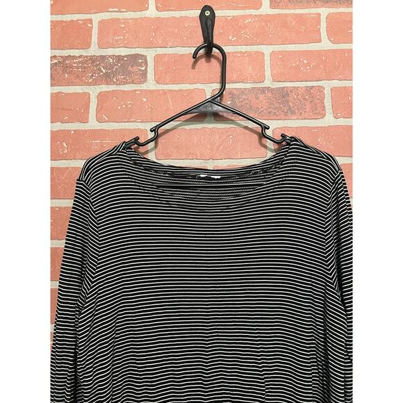 Striped Long Sleeve Tunic Top - Picture 4 of 6
